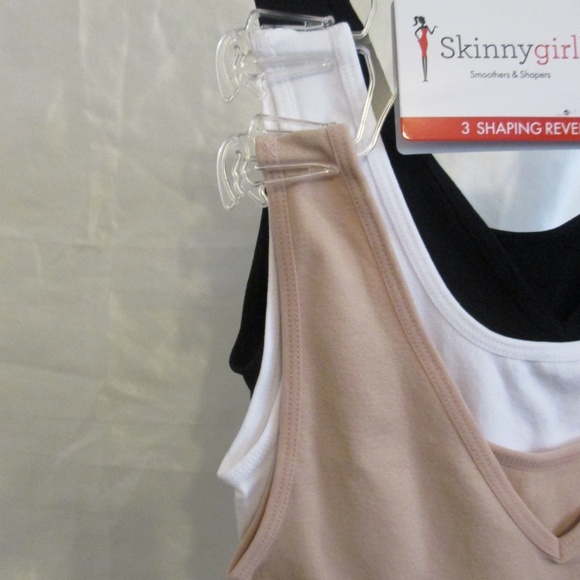 Skinnygirl 3 Pack Shaping Reversible Camis 7609 - Picture 3 of 8